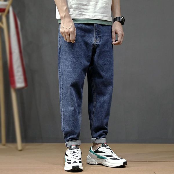 fashion man vintage jeans blue simple loose fit baggy jeans streetwear retro style classical denim pantalones de hombre
fashion man vintage jeans blue simple loose fit baggy jeans streetwear retro style classical denim pantalones de hombre