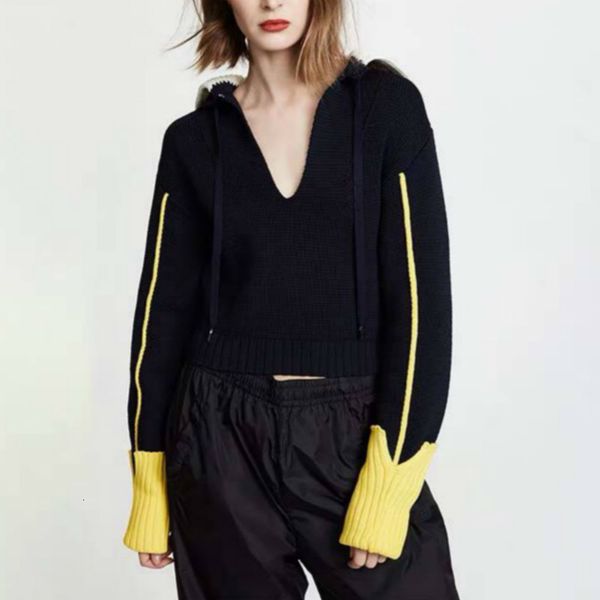new streetwear women's bluffs autumn ladies deep decorated on v pullover military jumper from long of malha smf4, White;black
new streetwear women's bluffs autumn ladies deep decorated on v pullover military jumper from long of malha smf4, White;black