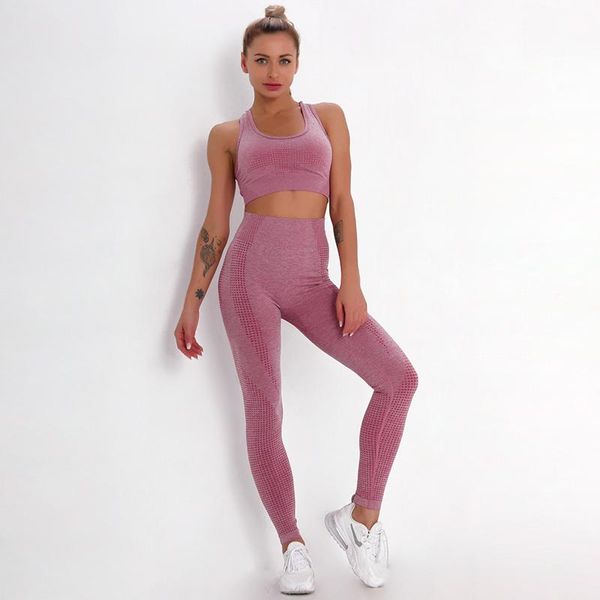 new seamless knitted bra hip woman exercise suit sports fitness high waist yoga set, White;red
new seamless knitted bra hip woman exercise suit sports fitness high waist yoga set, White;red