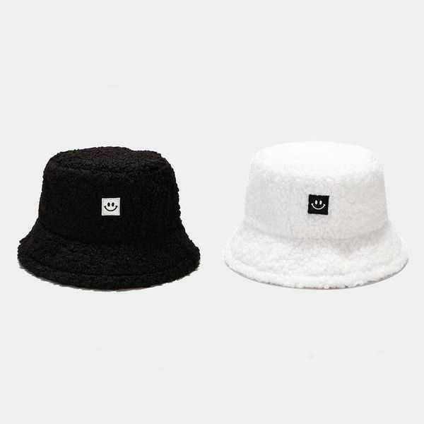 autumn and winter new teddy velvet smiling face basin hat japanese literature and art retro warm winter fisherman's hat, Blue;gray
autumn and winter new teddy velvet smiling face basin hat japanese literature and art retro warm winter fisherman's hat, Blue;gray