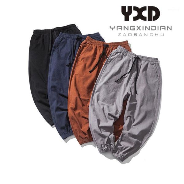 solid ankle-length harem pants 2020 new harajuku style sweatpants men's casual pants hip hop man linen pantalon1, Black
solid ankle-length harem pants 2020 new harajuku style sweatpants men's casual pants hip hop man linen pantalon1, Black