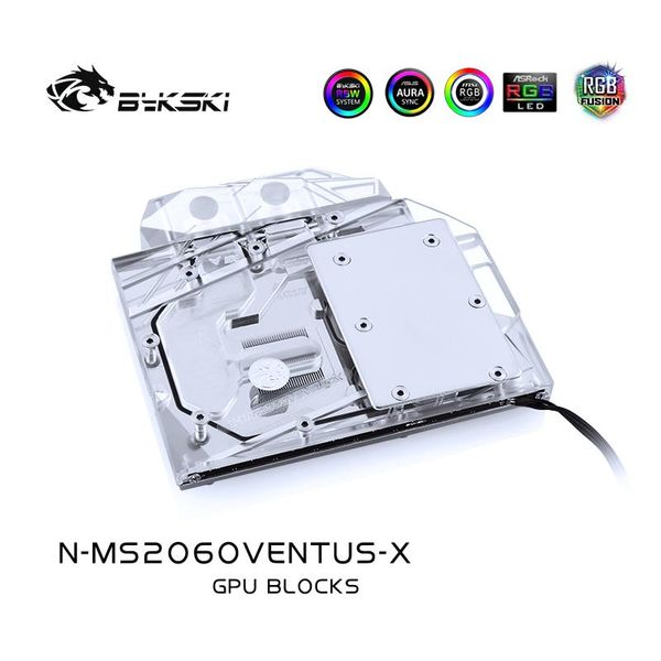bykski n-ms2060ventus-x gpu block for msi rtx2060 ventus xs 
bykski n-ms2060ventus-x gpu block for msi rtx2060 ventus xs