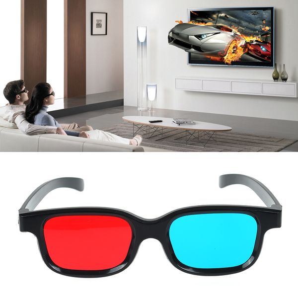 1pc new black frame universal glasses plastic oculos red blue cyan glass anaglyph 3d movie game dvd viewing / cinema
1pc new black frame universal glasses plastic oculos red blue cyan glass anaglyph 3d movie game dvd viewing / cinema