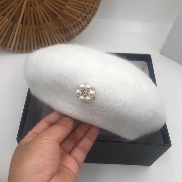 winter hats for women casual beret luxury pearl wool fashion gorros boinas para mujer bonnet barette cap autumn adjustable, Blue;gray
winter hats for women casual beret luxury pearl wool fashion gorros boinas para mujer bonnet barette cap autumn adjustable, Blue;gray