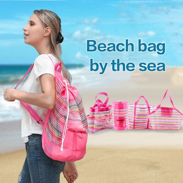 storage bags foldable portable beach bag mesh design pouch children toys baghandbag type swimming
storage bags foldable portable beach bag mesh design pouch children toys baghandbag type swimming