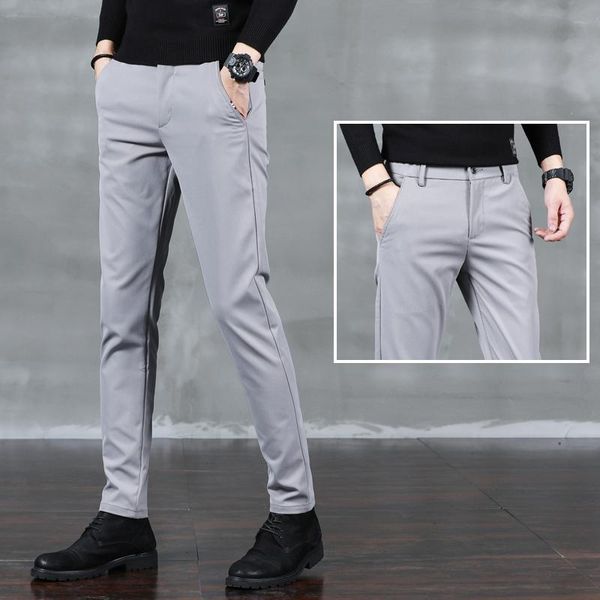 2021new spring and autumn design men's casual pants slim pant straight trousers male fashion stretch business men size 28-38, Black
2021new spring and autumn design men's casual pants slim pant straight trousers male fashion stretch business men size 28-38, Black