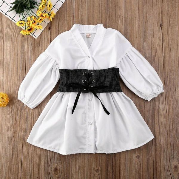 children dresses casual kids baby girls long puff sleeve wasit shirt dress cotton bnadage nelt string autumn lj200921, Red;yellow
children dresses casual kids baby girls long puff sleeve wasit shirt dress cotton bnadage nelt string autumn lj200921, Red;yellow