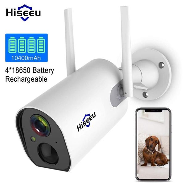 hiseeu wireless outdoor security ip camera battery powered rechargeable 1080p hd enhanced wifi camera ip65 waterproof pir alarm
hiseeu wireless outdoor security ip camera battery powered rechargeable 1080p hd enhanced wifi camera ip65 waterproof pir alarm