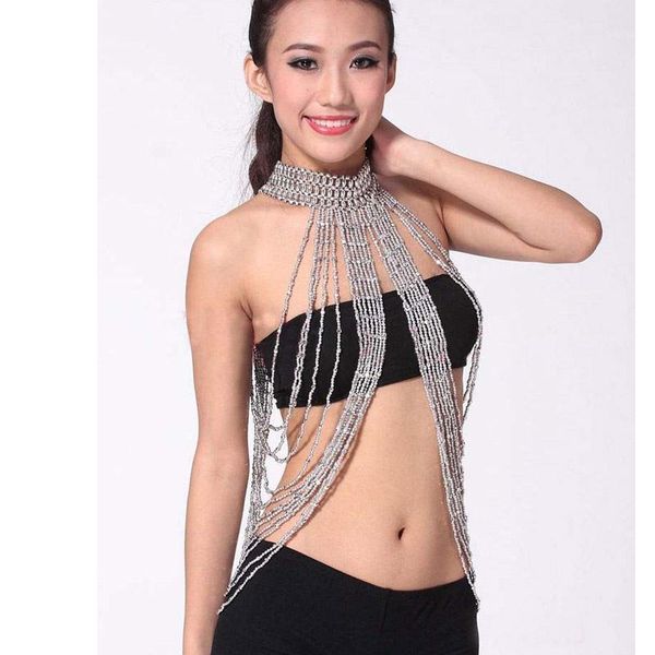 dancing belly dance costume long bead necklace jewery gold silver necklace for dancer women 2 colors1, Black;red
dancing belly dance costume long bead necklace jewery gold silver necklace for dancer women 2 colors1, Black;red