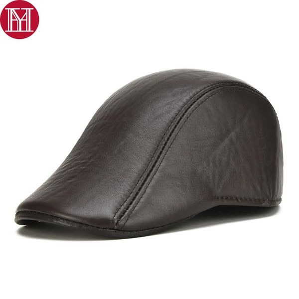 berets fall winter men real genuine leather hats male casual sheepskin caps sheep skin visor sboy hat, Blue;gray
berets fall winter men real genuine leather hats male casual sheepskin caps sheep skin visor sboy hat, Blue;gray