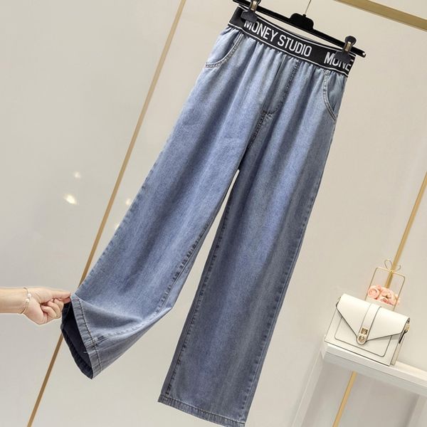 summer casual plus size women's loose high waist wide leg pants straight trousers boyfriend mom jeans clothes 201029, Blue
summer casual plus size women's loose high waist wide leg pants straight trousers boyfriend mom jeans clothes 201029, Blue