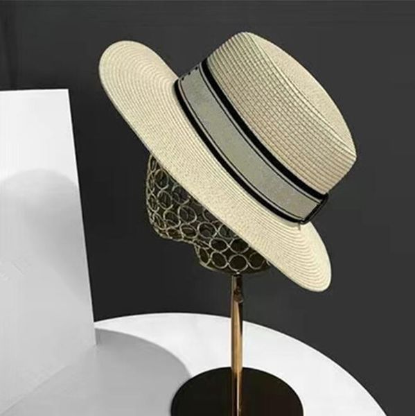 luxury designer sun hats small bee straw hat european and american retro gold braided female loose sunscreen flat cap visors, Blue;gray
luxury designer sun hats small bee straw hat european and american retro gold braided female loose sunscreen flat cap visors, Blue;gray
