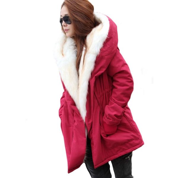 womens winter casual hoodie coat jacket parkas long trench overcoat female outerwear hipping size s-2xl, Black
womens winter casual hoodie coat jacket parkas long trench overcoat female outerwear hipping size s-2xl, Black