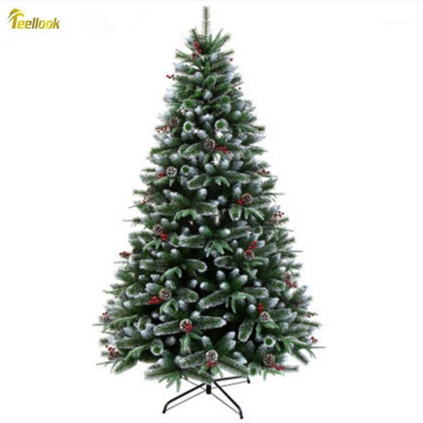 christmas decorations teellook 1.2m/3.0m encryption tree pine needles cones sticky white pe ye fruit garden mall decoration1
christmas decorations teellook 1.2m/3.0m encryption tree pine needles cones sticky white pe ye fruit garden mall decoration1