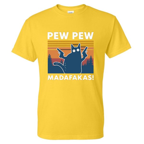 sport popular black cat pew pew madafakas funny cat gangster with gun meme retro women's cotton short sleeves t-shirt humor gift
sport popular black cat pew pew madafakas funny cat gangster with gun meme retro women's cotton short sleeves t-shirt humor gift