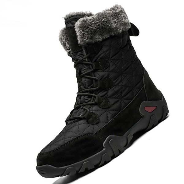 outdoor 2020 new fashion winter men's boots fur warm men snow boots men waterproof sneakers plus size 38-47, Black
outdoor 2020 new fashion winter men's boots fur warm men snow boots men waterproof sneakers plus size 38-47, Black