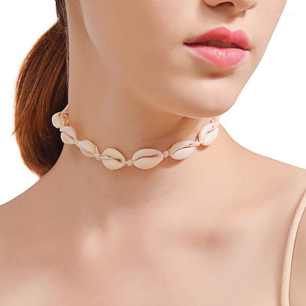 women shell choker necklace cotton rope jewelry necklaces gifts for women girls cx171, Golden;silver
women shell choker necklace cotton rope jewelry necklaces gifts for women girls cx171, Golden;silver