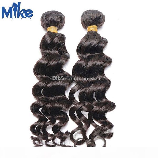mikehair brazilian hair 2 bundles natural wave hair weave double wefted peruvian malaysian indian wave weave 100% human hair extensions, Black
mikehair brazilian hair 2 bundles natural wave hair weave double wefted peruvian malaysian indian wave weave 100% human hair extensions, Black