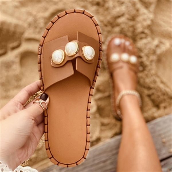 2021 new women's size slippers pearl sewing slides summer beach ladies fashionable shoes r61w shlh, Black
2021 new women's size slippers pearl sewing slides summer beach ladies fashionable shoes r61w shlh, Black