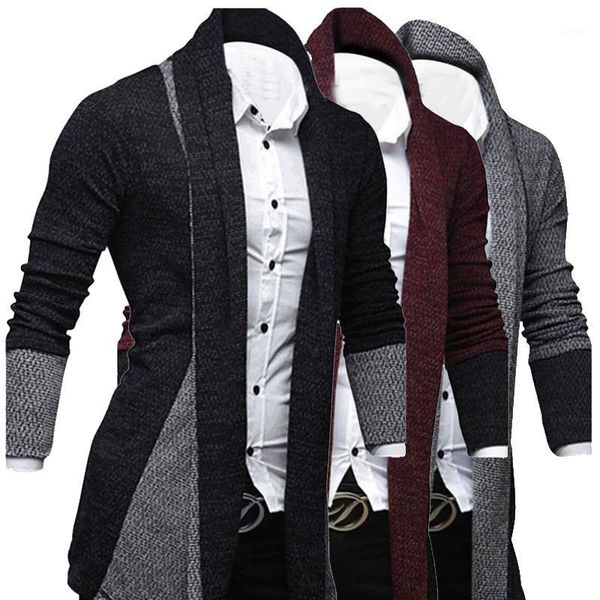 2020 new man splicing cardigan sweater knitwear men's fasion coats 1, White;black
2020 new man splicing cardigan sweater knitwear men's fasion coats 1, White;black