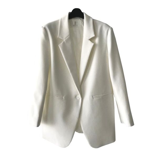 women's suits & blazers womens blazer casual long suit coat women spring and autumn korean version of loose leisure temperament slim, White;black
women's suits & blazers womens blazer casual long suit coat women spring and autumn korean version of loose leisure temperament slim, White;black