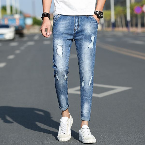 2d new mens slim casual jeans boys hole-in-the-wall light blue chaps online shop agent pop-up trendy pants
2d new mens slim casual jeans boys hole-in-the-wall light blue chaps online shop agent pop-up trendy pants
