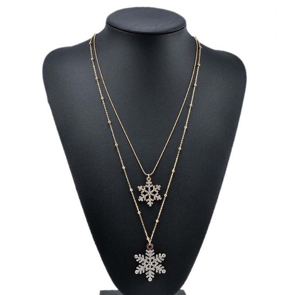 statement necklaces white austrian crystal jewelry long design wedding jewelry double layer snowflake pendants necklaces, Golden;silver
statement necklaces white austrian crystal jewelry long design wedding jewelry double layer snowflake pendants necklaces, Golden;silver