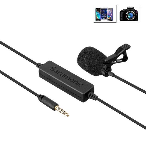 saramonic lavmicro-s lavalier microphone for dslr camcra,, android smartphone,perfect for recording youtube,interview1
saramonic lavmicro-s lavalier microphone for dslr camcra,, android smartphone,perfect for recording youtube,interview1