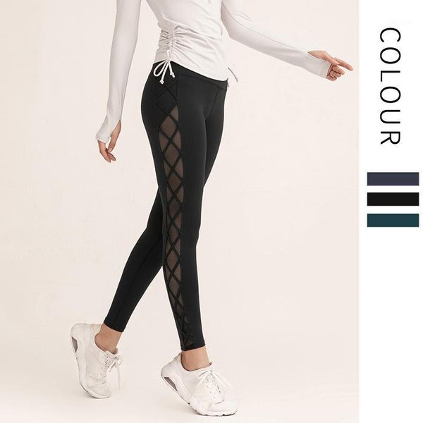 gauze stitching mesh hip-lifting fitness pants female high elasticity sports tight leggings running training yoga pants1, White;red
gauze stitching mesh hip-lifting fitness pants female high elasticity sports tight leggings running training yoga pants1, White;red
