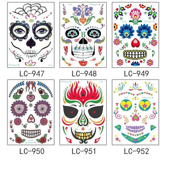 halloween christmas environmental stage party props art makeup face pretty tattoo sticker waterproof
halloween christmas environmental stage party props art makeup face pretty tattoo sticker waterproof