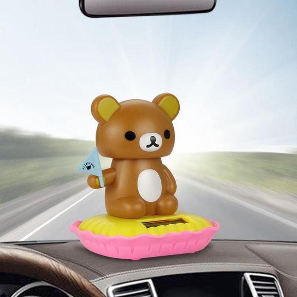 car ornaments cute solar nodding head bear doll automobile decoration auto interior bear with flag dashboard decor accessories
car ornaments cute solar nodding head bear doll automobile decoration auto interior bear with flag dashboard decor accessories