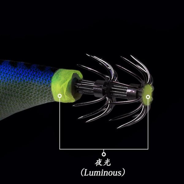 1pcs 11g/10cm luminous squid jig fishing wood shrimp lure squid cuttlefish jigs lures spinnerbait wood shrimp with 2 jlltrw
1pcs 11g/10cm luminous squid jig fishing wood shrimp lure squid cuttlefish jigs lures spinnerbait wood shrimp with 2 jlltrw