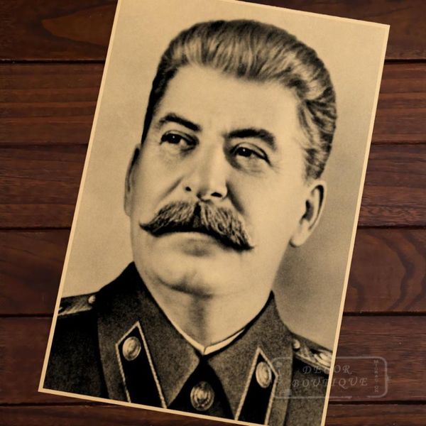 russian comrade stalin portrait black and white cccp ussr poster vintage canvas diy wall sticker posters decor gift
russian comrade stalin portrait black and white cccp ussr poster vintage canvas diy wall sticker posters decor gift