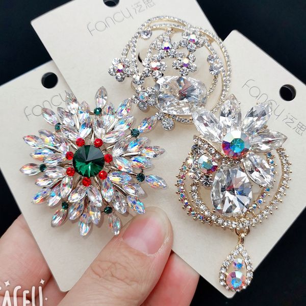 cindy xiang 4 styles choose sparking shining crystal flower brooches for women luxury wedding pin fashion jewelry 201009, Gray
cindy xiang 4 styles choose sparking shining crystal flower brooches for women luxury wedding pin fashion jewelry 201009, Gray