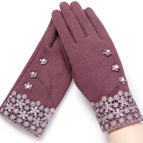 five fingers gloves winter fashion women floral bowknot touch screen warm outdoor cycling stretch knit mittens guantes, Blue;gray
five fingers gloves winter fashion women floral bowknot touch screen warm outdoor cycling stretch knit mittens guantes, Blue;gray