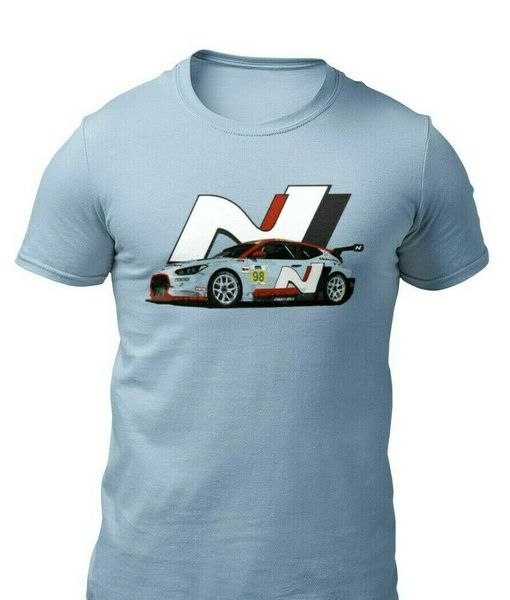 veloster n tcr race car t-shirt sport hooded sweatshirt hoodie