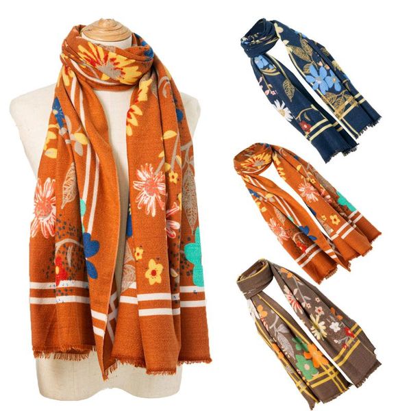 2021 autumn scarves women floral multi-color temperament scarf fashion female multi-purpose shawl scarf echarpe femme hiver, Blue;gray
2021 autumn scarves women floral multi-color temperament scarf fashion female multi-purpose shawl scarf echarpe femme hiver, Blue;gray