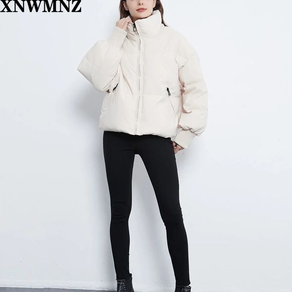 xnwmnz za women solid khaki black oversize parkas thick winter zipper pockets female warm elegant coat jacket 201019
xnwmnz za women solid khaki black oversize parkas thick winter zipper pockets female warm elegant coat jacket 201019