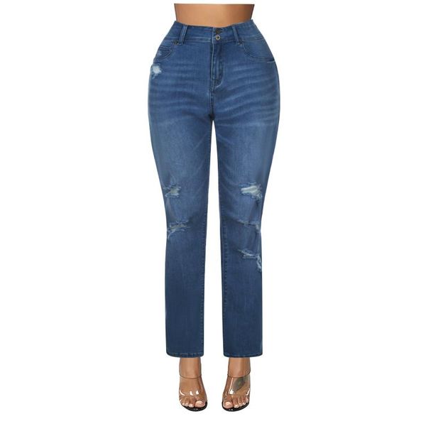 womens jeans plus size women button pocket high waist denim pants hole casual jean trousers 2021 autumn winter trouser, Blue
womens jeans plus size women button pocket high waist denim pants hole casual jean trousers 2021 autumn winter trouser, Blue