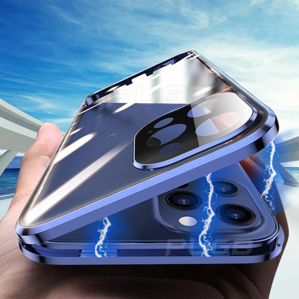 square edge metal bumper double sided glass case for iphone 12 mini pro max luxury magnetic full protective cover h sqckhe
square edge metal bumper double sided glass case for iphone 12 mini pro max luxury magnetic full protective cover h sqckhe
