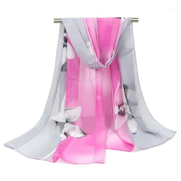 scarves for women designer floral style orchid flower print long chiffon shawl silk scarfs beach towe1, Blue;gray
scarves for women designer floral style orchid flower print long chiffon shawl silk scarfs beach towe1, Blue;gray