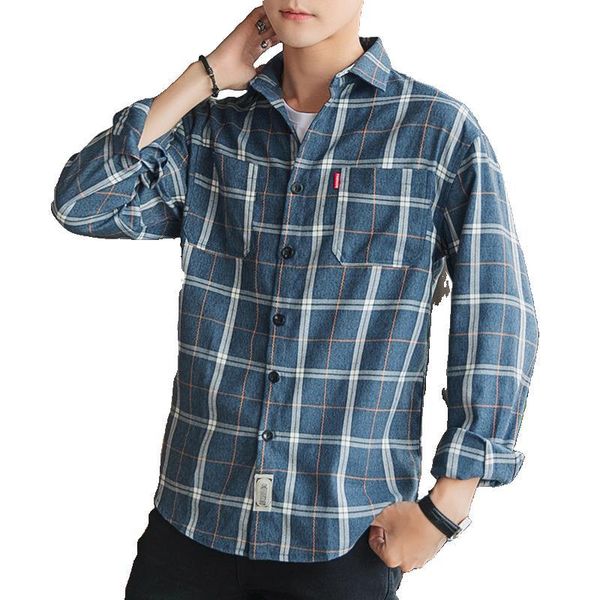 casual long sleeve plaid shirt male slim fit cotton shirts mens soft clothes chemise homme camisa masculina 604018288322, White;black
casual long sleeve plaid shirt male slim fit cotton shirts mens soft clothes chemise homme camisa masculina 604018288322, White;black