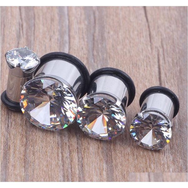 fashion body jewelry stainless steel zircon ear flesh tunnel mix 6-12mm 32pcs/lot ear gauges stretcher exp jlllel yummy_shop, Silver
fashion body jewelry stainless steel zircon ear flesh tunnel mix 6-12mm 32pcs/lot ear gauges stretcher exp jlllel yummy_shop, Silver