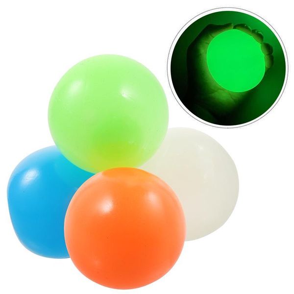 1/4PCS Fluorescent Sticky Balls Stress Relief Balls Luminous Sticky Ball Decompression Stress Ball Toy For Ceiling
1/4PCS Fluorescent Sticky Balls Stress Relief Balls Luminous Sticky Ball Decompression Stress Ball Toy For Ceiling