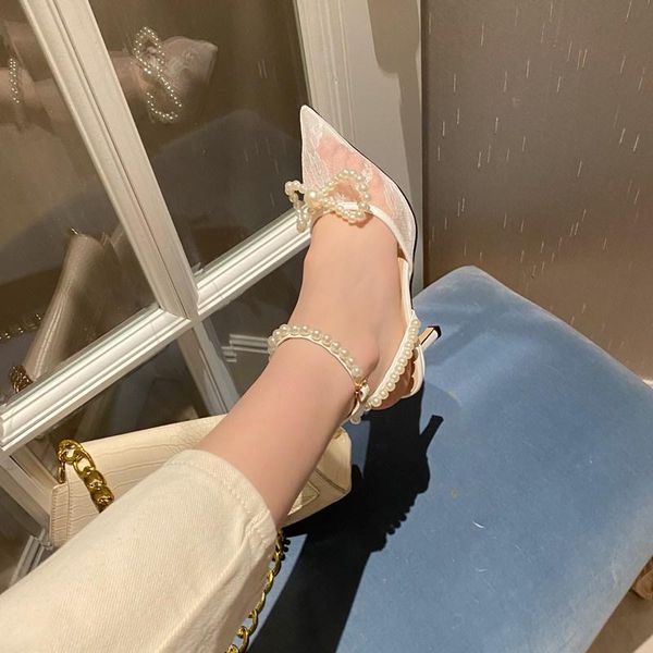sandals summer sweet ladies pearl 7cm high heel white heels mesh cinderella wedding shoes, Black
sandals summer sweet ladies pearl 7cm high heel white heels mesh cinderella wedding shoes, Black