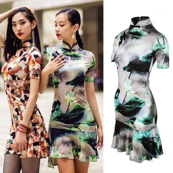 new latin dance dress cheongsam dress dance 2020 chacha chinese painting tango stage performance latin bl24701, Black;red
new latin dance dress cheongsam dress dance 2020 chacha chinese painting tango stage performance latin bl24701, Black;red