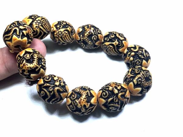 yqtdmy 10 pcs hip hop bracelet party king man rock punk dragon and phoenix vintage party personality accessories jewelry, Black
yqtdmy 10 pcs hip hop bracelet party king man rock punk dragon and phoenix vintage party personality accessories jewelry, Black