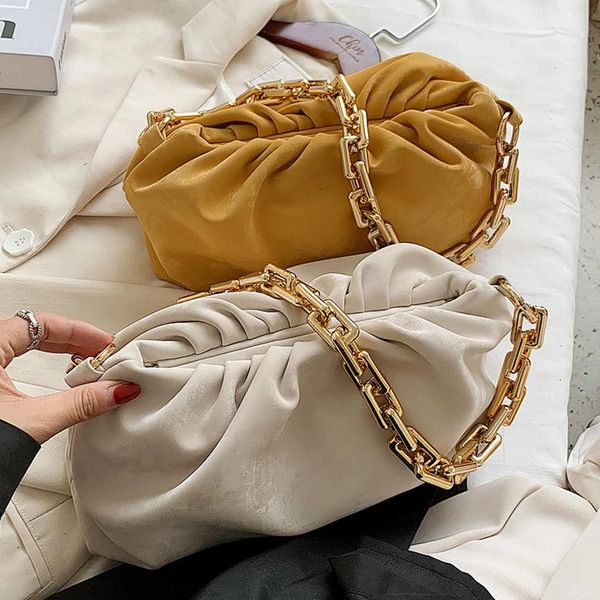 bags for women 2020 women's popular new autumn new fashion folds chain one shoulder underarm messenger cloud bags bolso mujer
bags for women 2020 women's popular new autumn new fashion folds chain one shoulder underarm messenger cloud bags bolso mujer