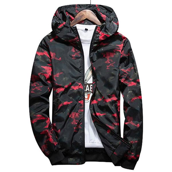 men bomber jacket thin slim long sleeve camouflage jackets hooded windbreaker zipper outwear waterproof brand clothing, Black;brown
men bomber jacket thin slim long sleeve camouflage jackets hooded windbreaker zipper outwear waterproof brand clothing, Black;brown