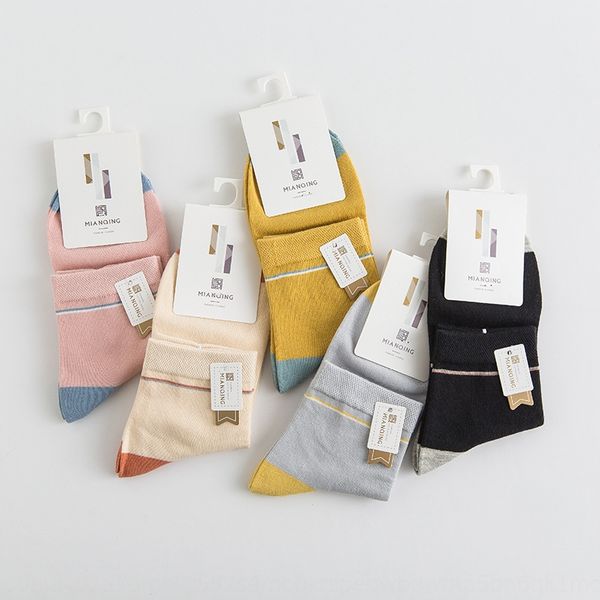 20 autumn winter children's women's tube pinstriped combed cotton female with color matching medium medium socks female socks w1au, Black
20 autumn winter children's women's tube pinstriped combed cotton female with color matching medium medium socks female socks w1au, Black